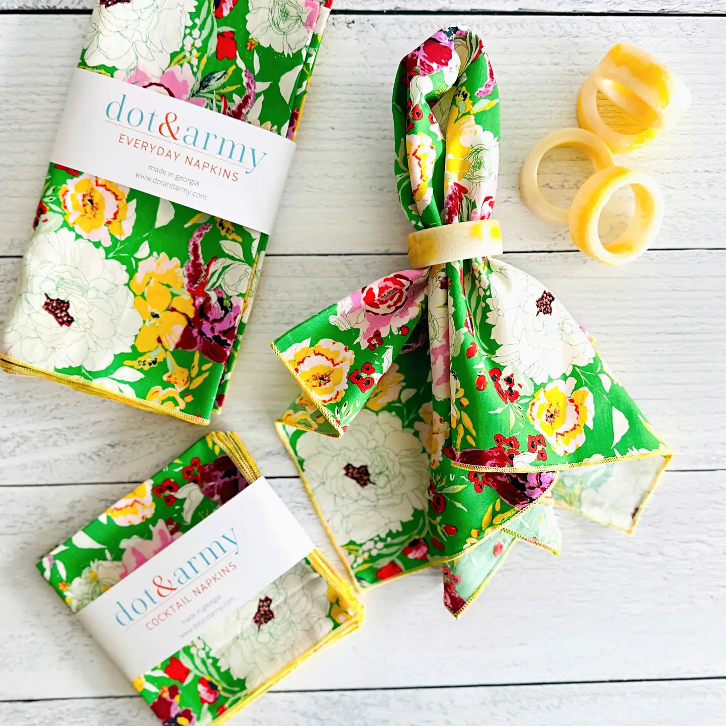 Bloom & Bright Cloth Napkins