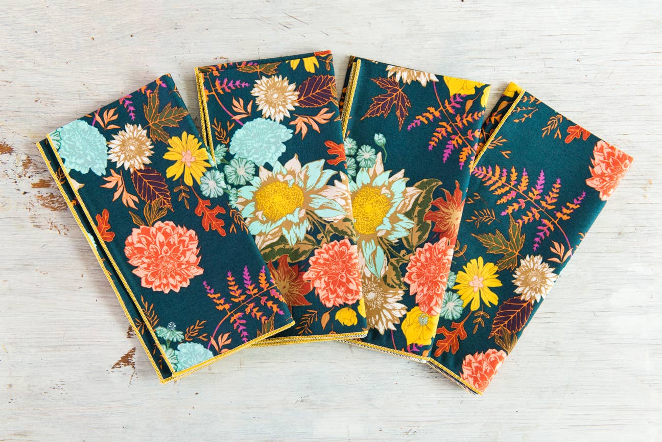 Bloom & Bright Cloth Napkins
