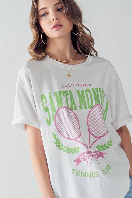Santa Monica Graphic T