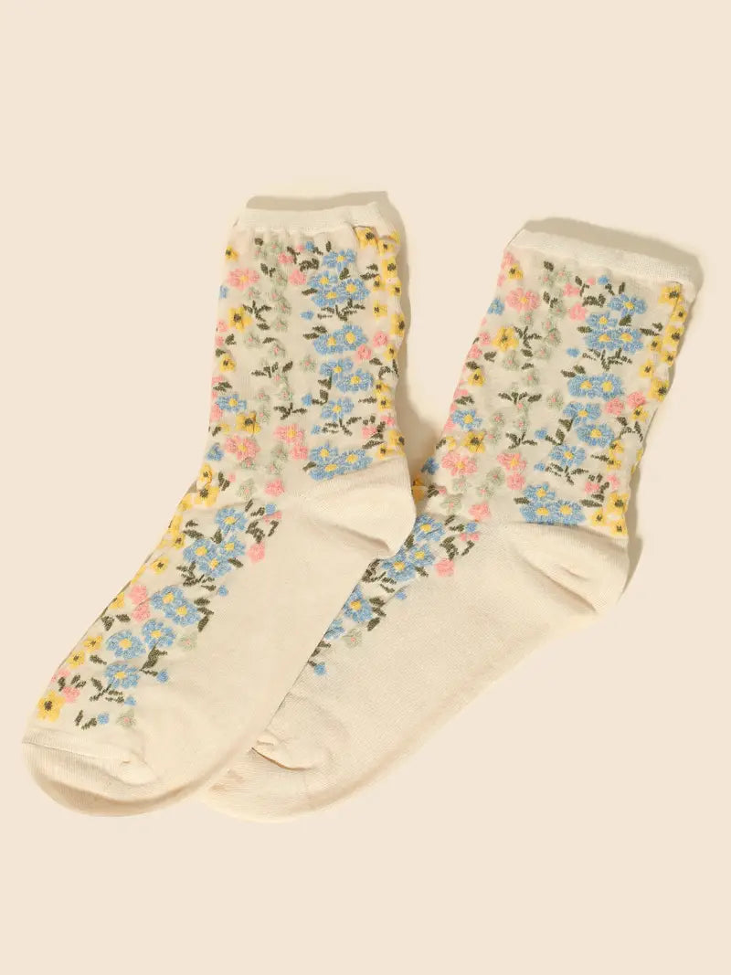 The Floral Socks