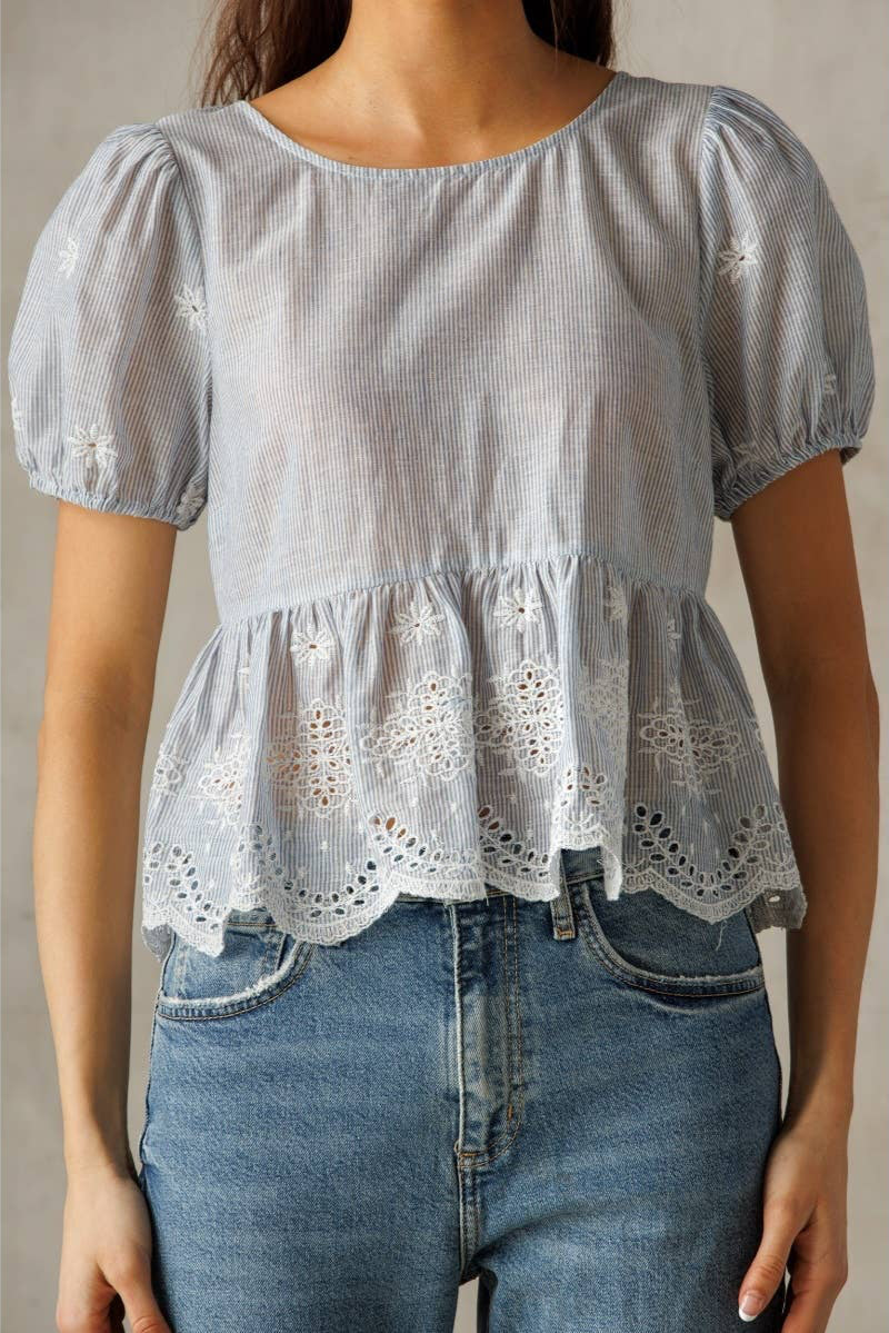 Clara Vintage Peplum