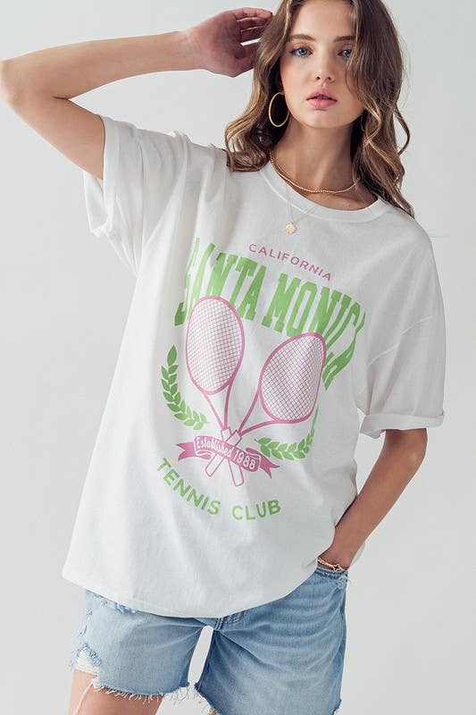 Santa Monica Graphic T