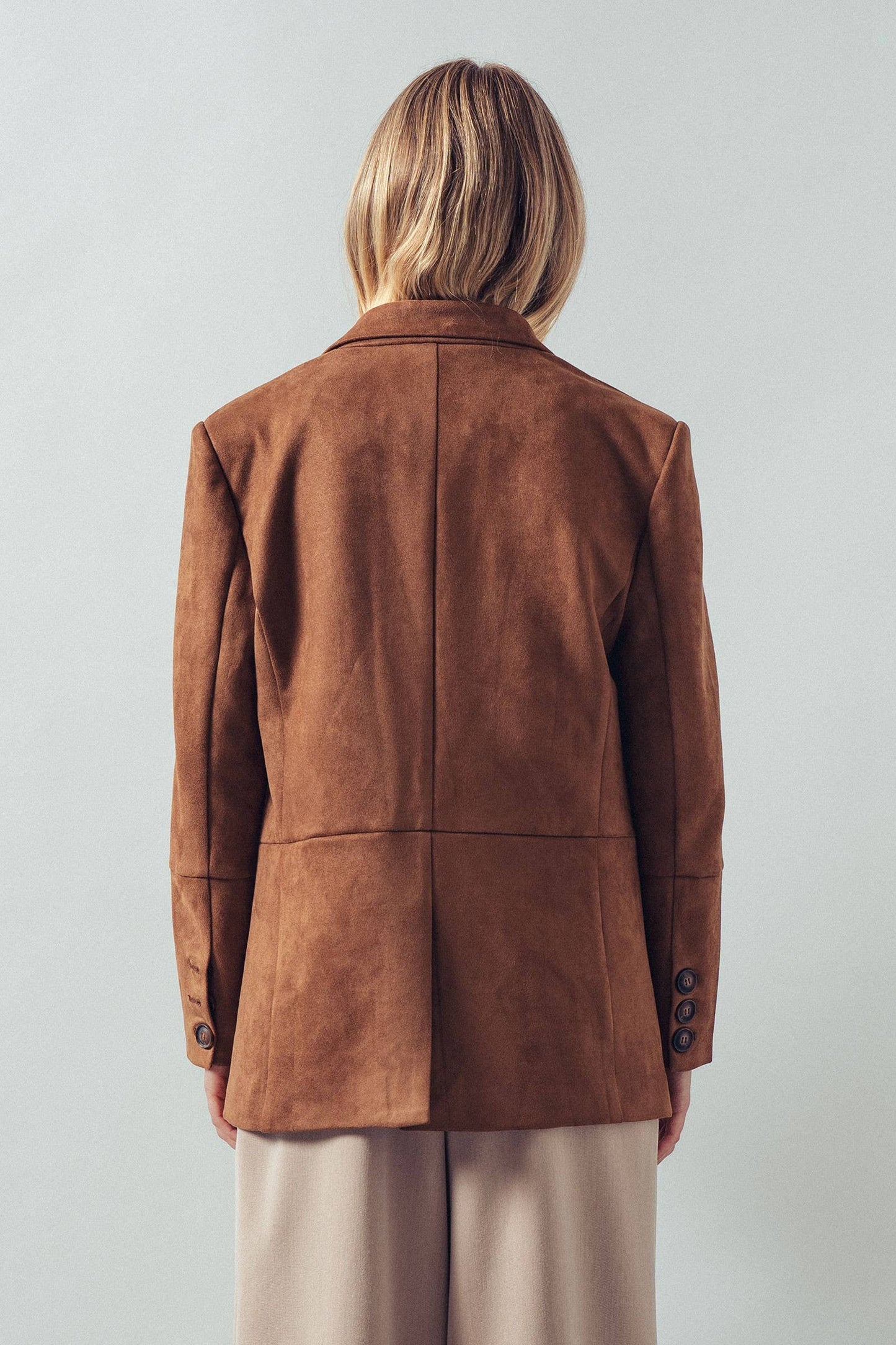 Catherine Suede Blazer