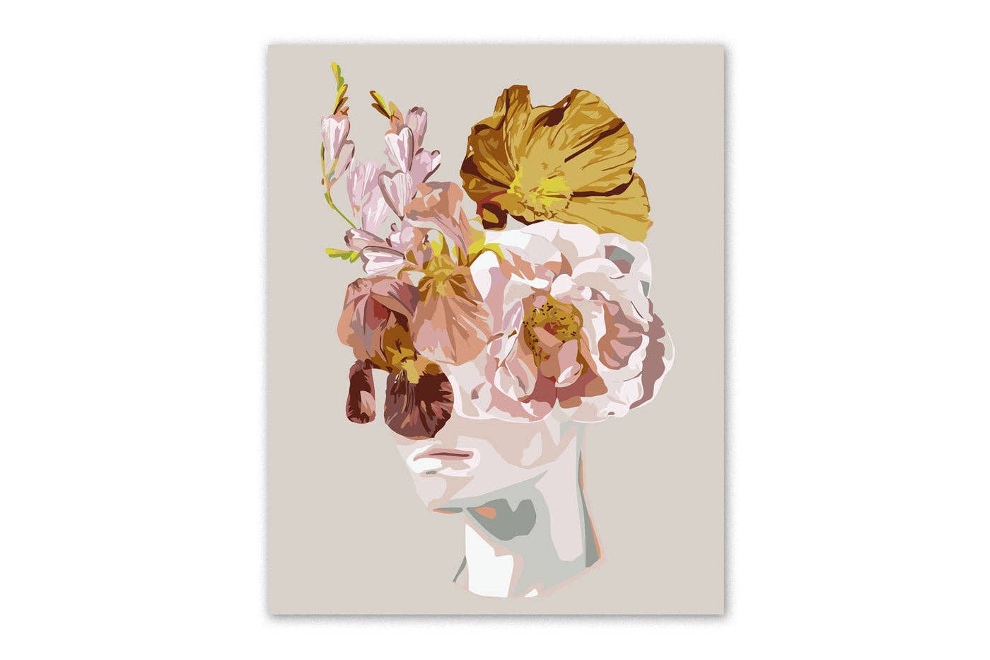 Pink Haze Paint By Numbers