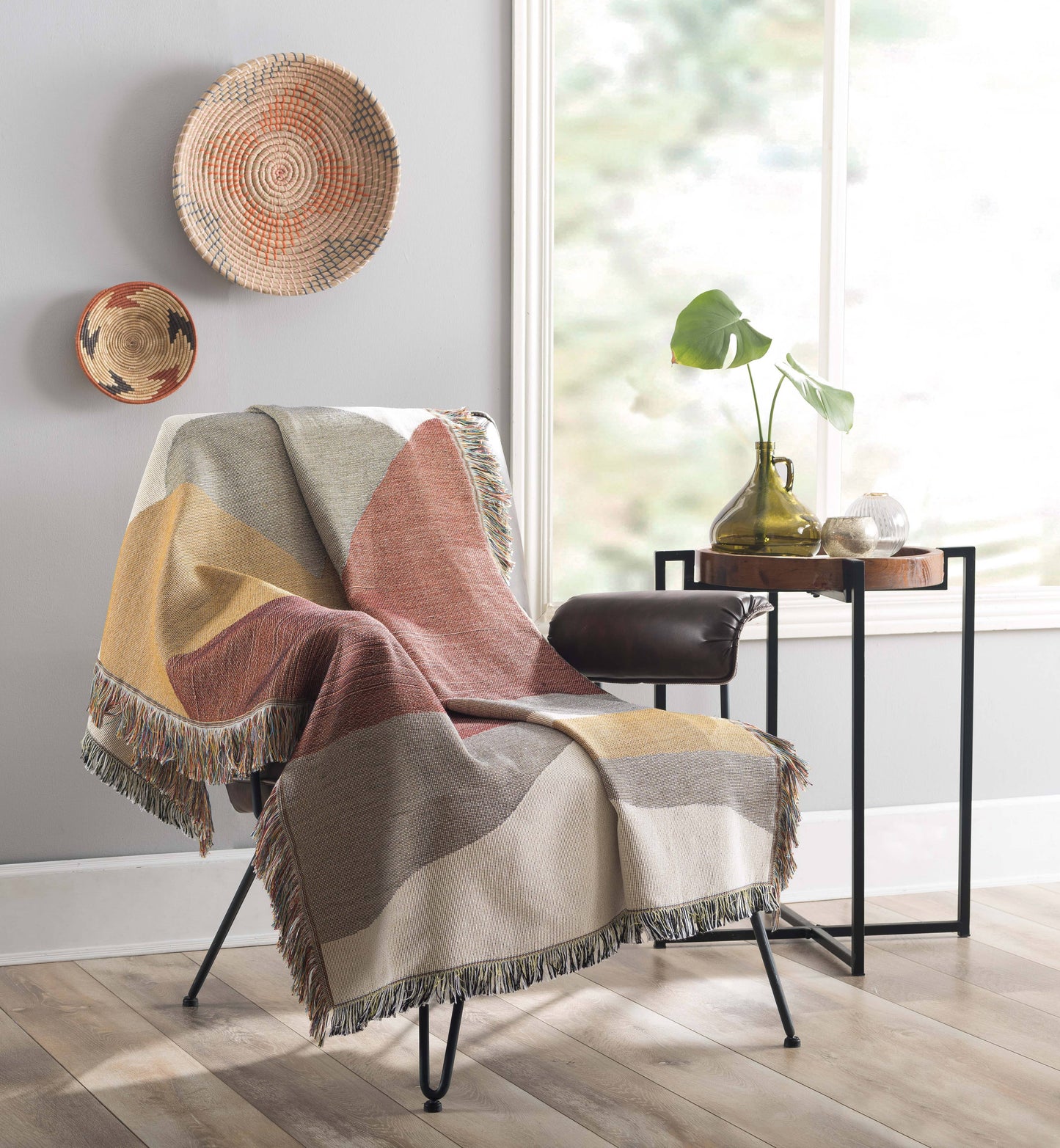 Sunset Mountain Throw