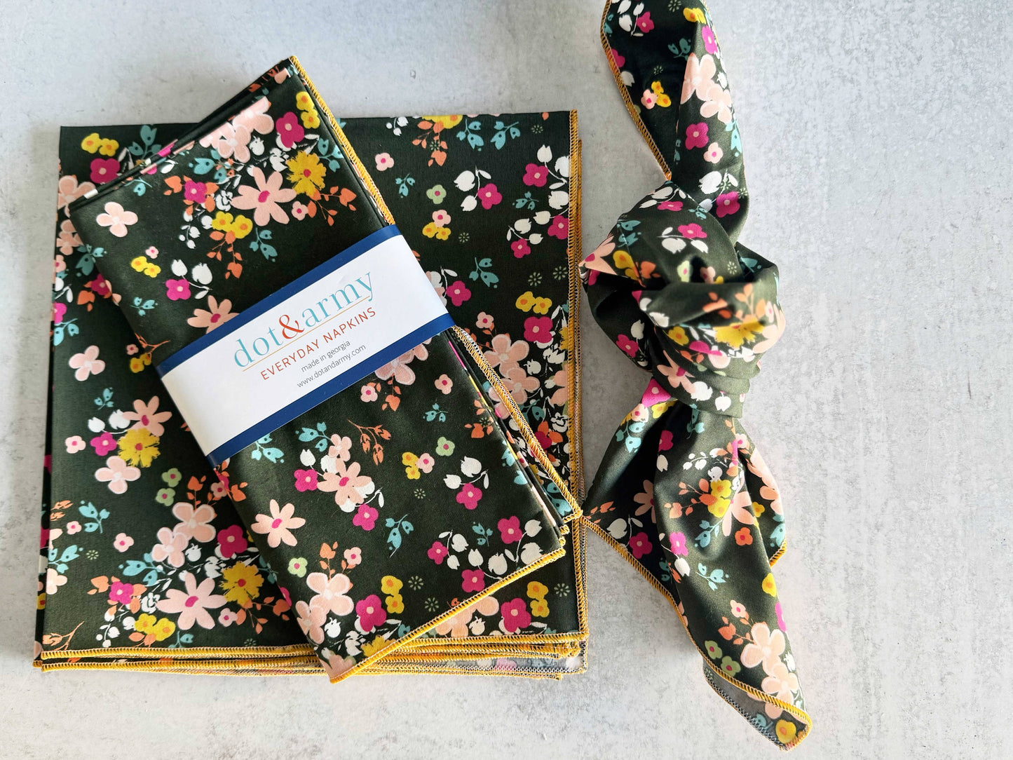 Bloom & Bright Cloth Napkins