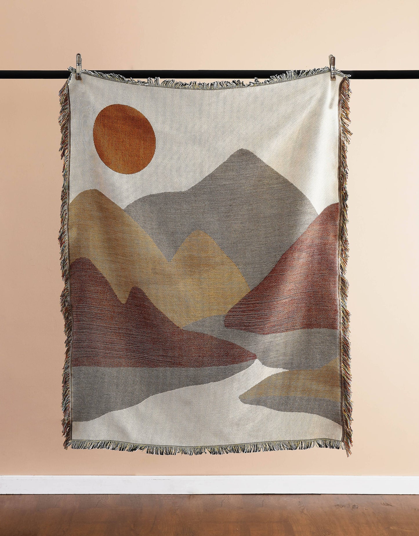 Sunset Mountain Throw