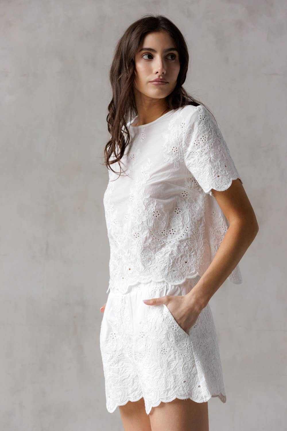 Lace Blossom Shorts