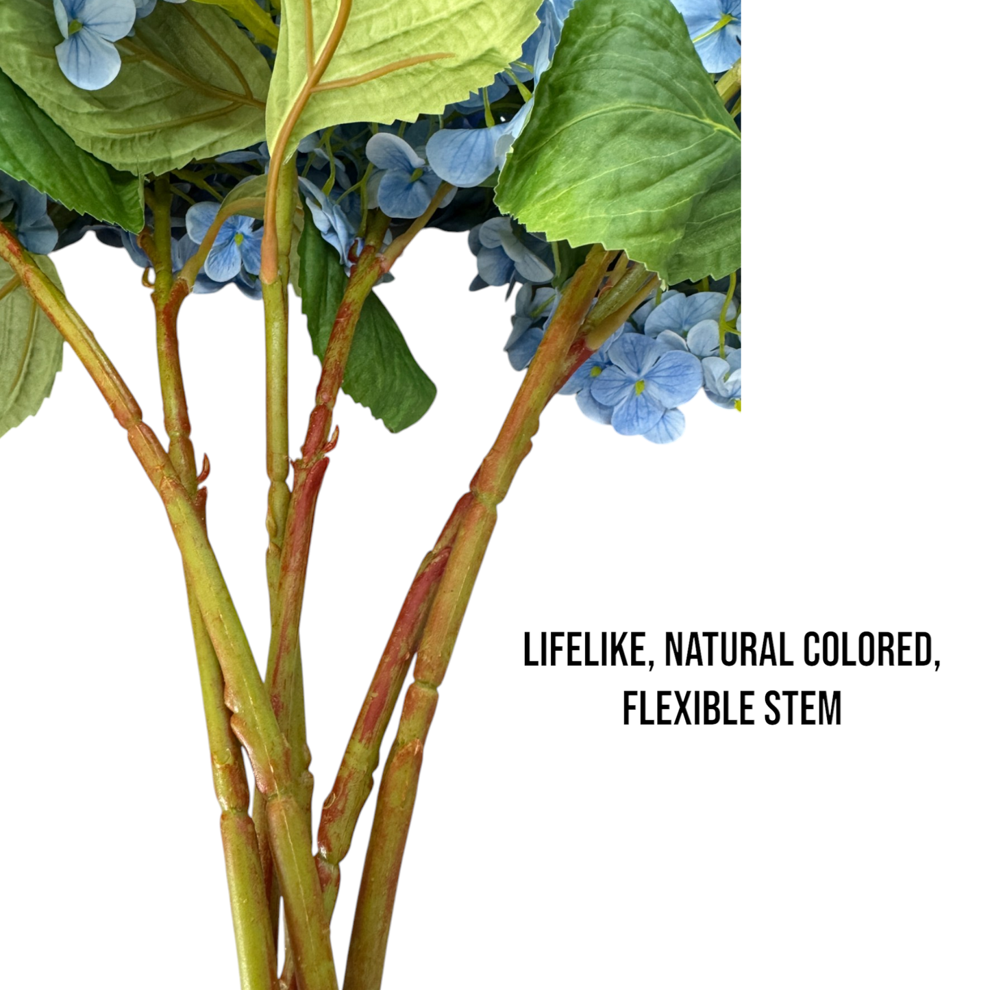 Artificial Hydrangea Stem