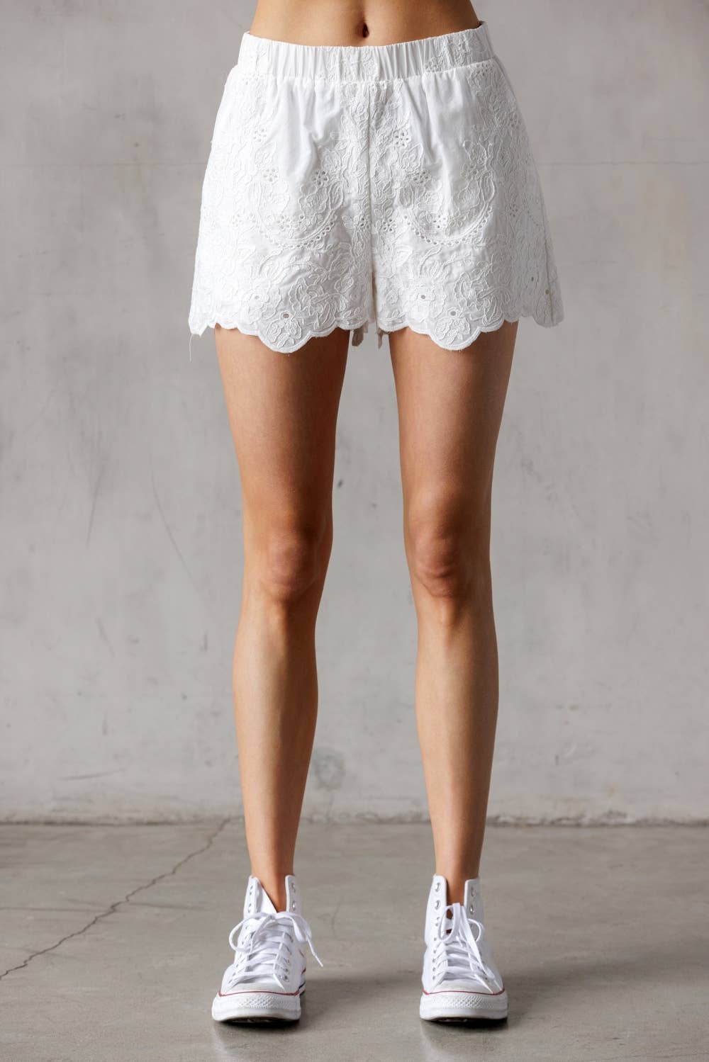 Lace Blossom Shorts