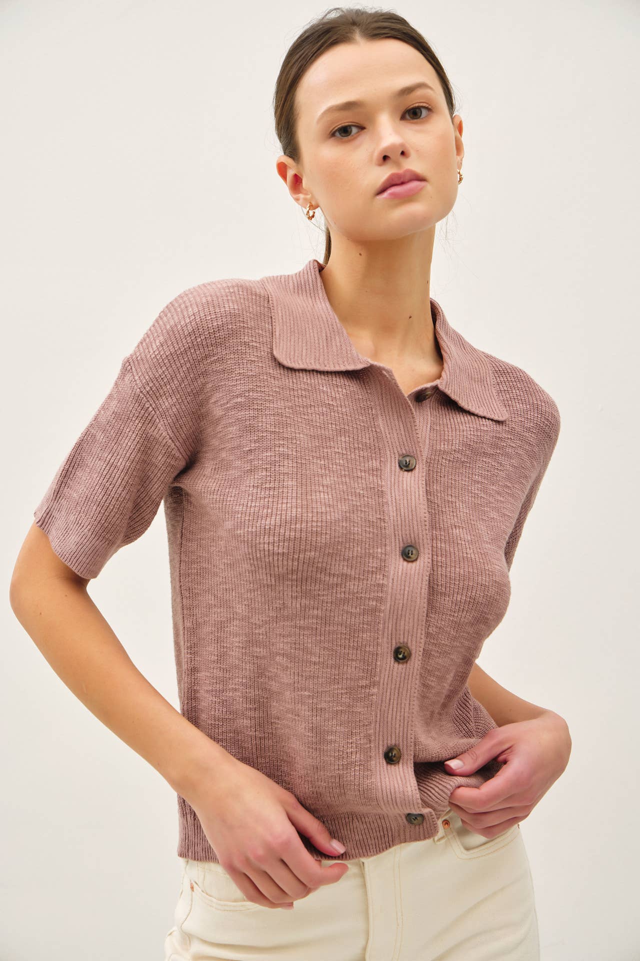 Molly Ribbed Top