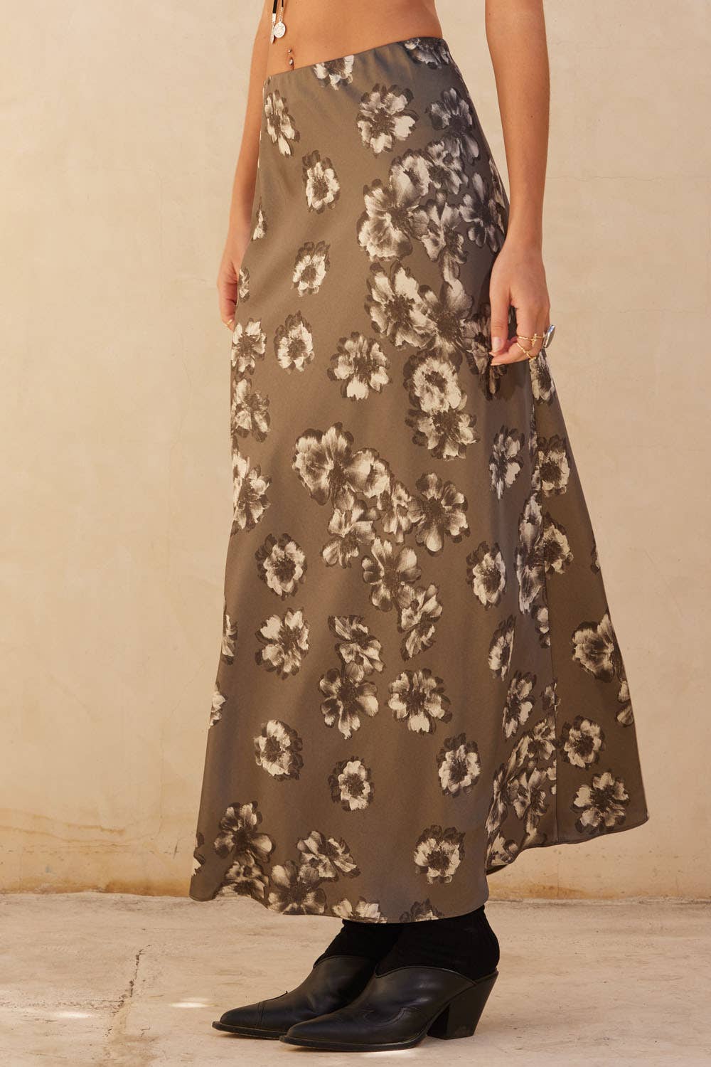 Stacy Satin Skirt