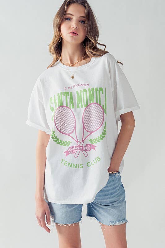 Santa Monica Graphic T