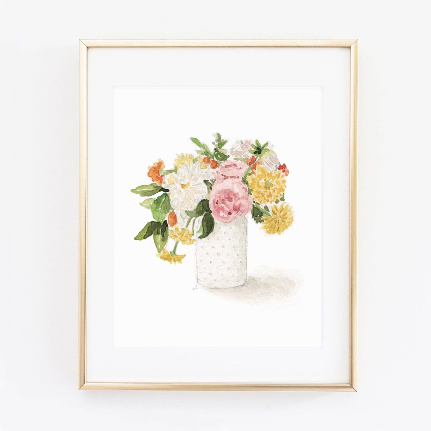 Hobnail Art Print FRAMED
