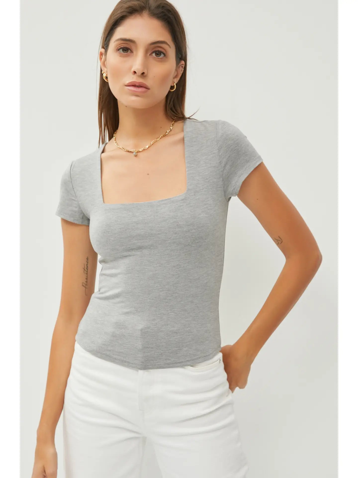 Jenna Square Top