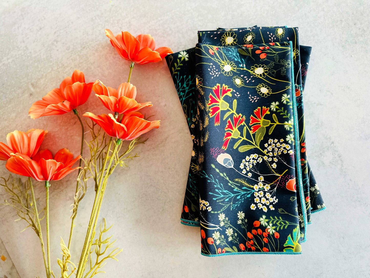 Bloom & Bright Cloth Napkins