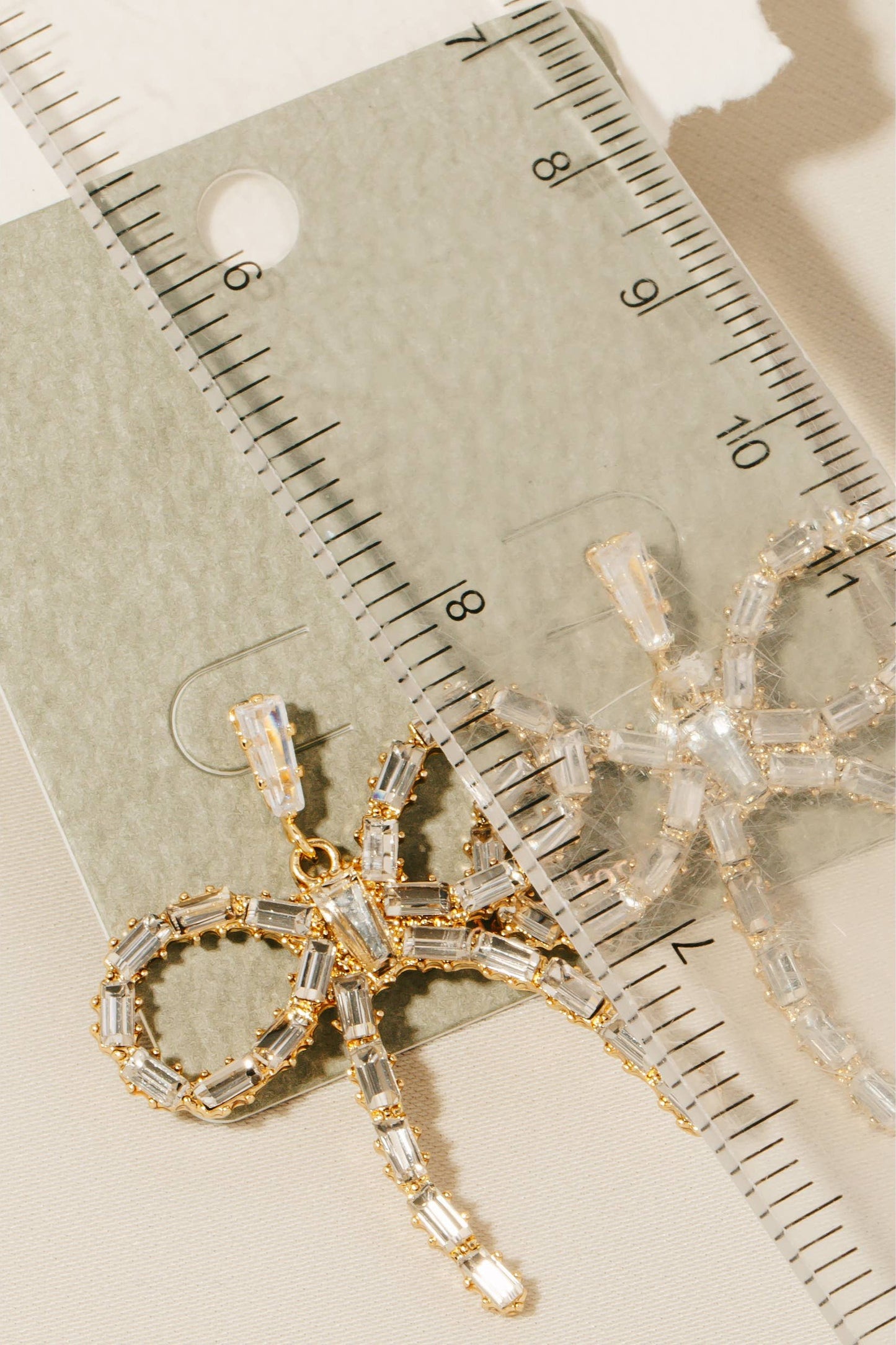 Glamorous Ribbon Studs