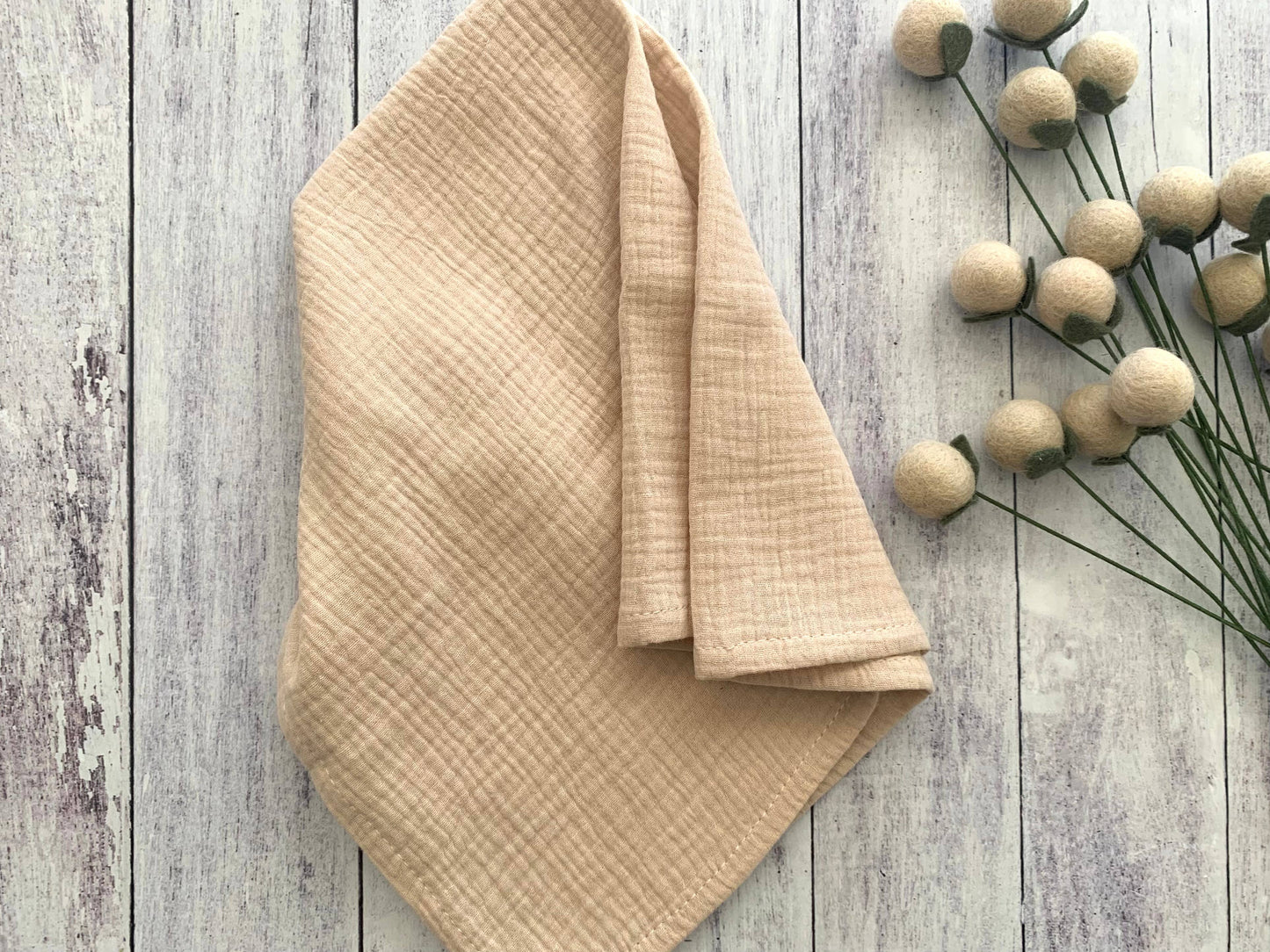 Crinkle Cloth Napkins: Natural