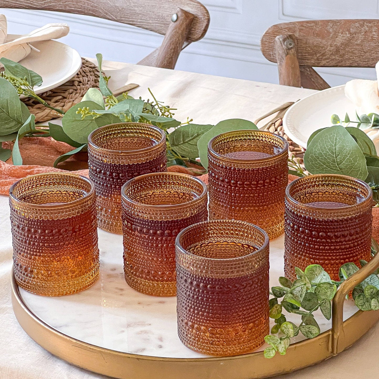 Beaded Drinkware Set