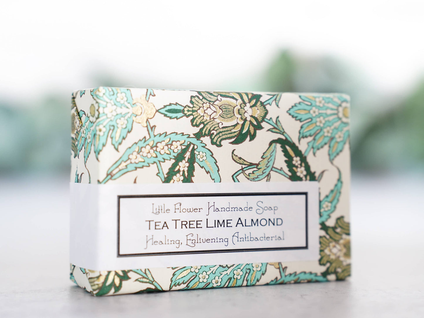 Tea Tree Lime Almond Handmade Soap