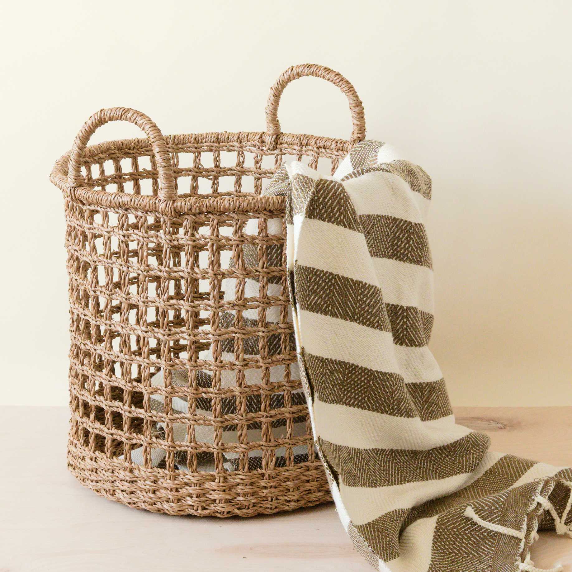 Open Weave Baskets
