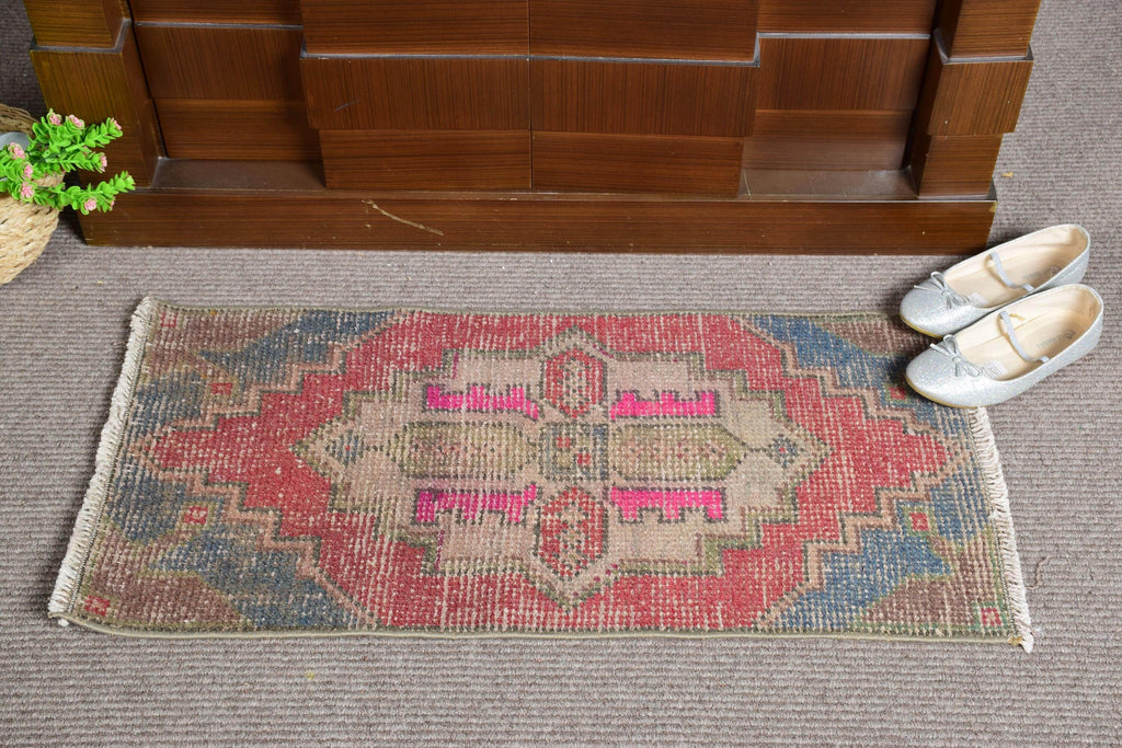 Vintage Turkish Mini Rug