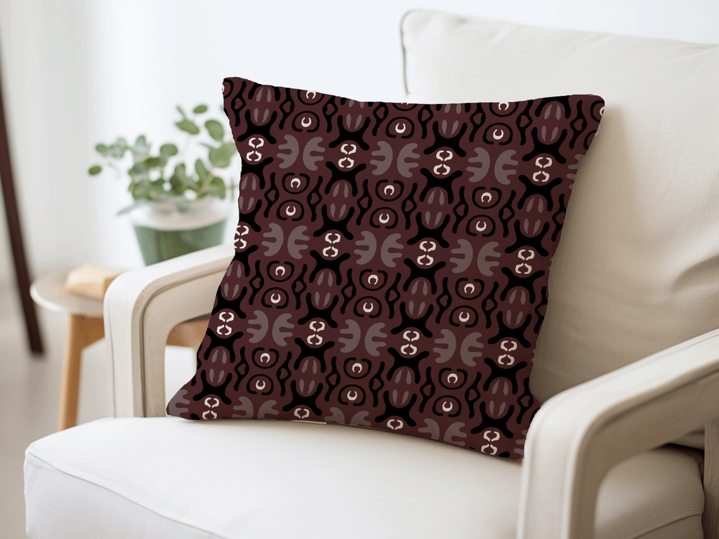 Abstract Woven Throw Pillow