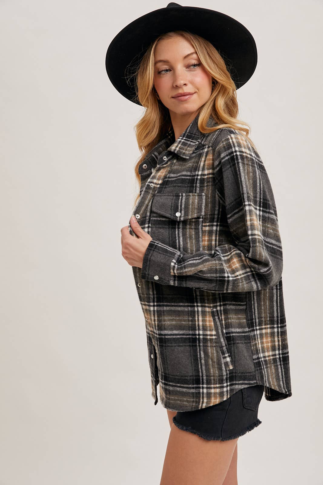 Emma Plaid Shacket