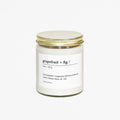 Grapefruit & Fig Candle