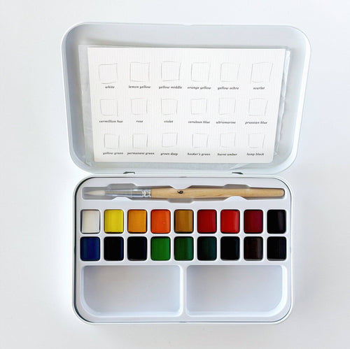 18 Colors Watercolor