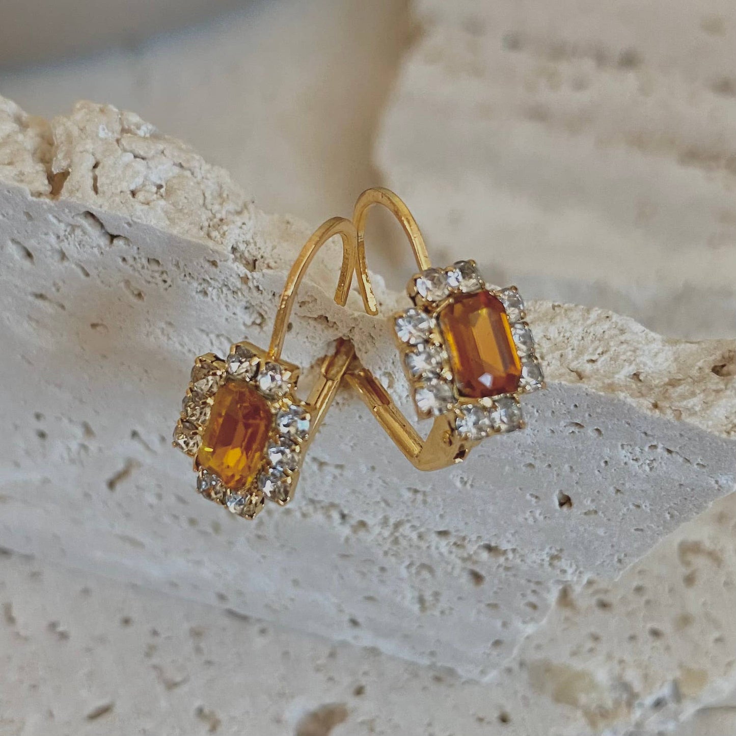 The Amber Earrings