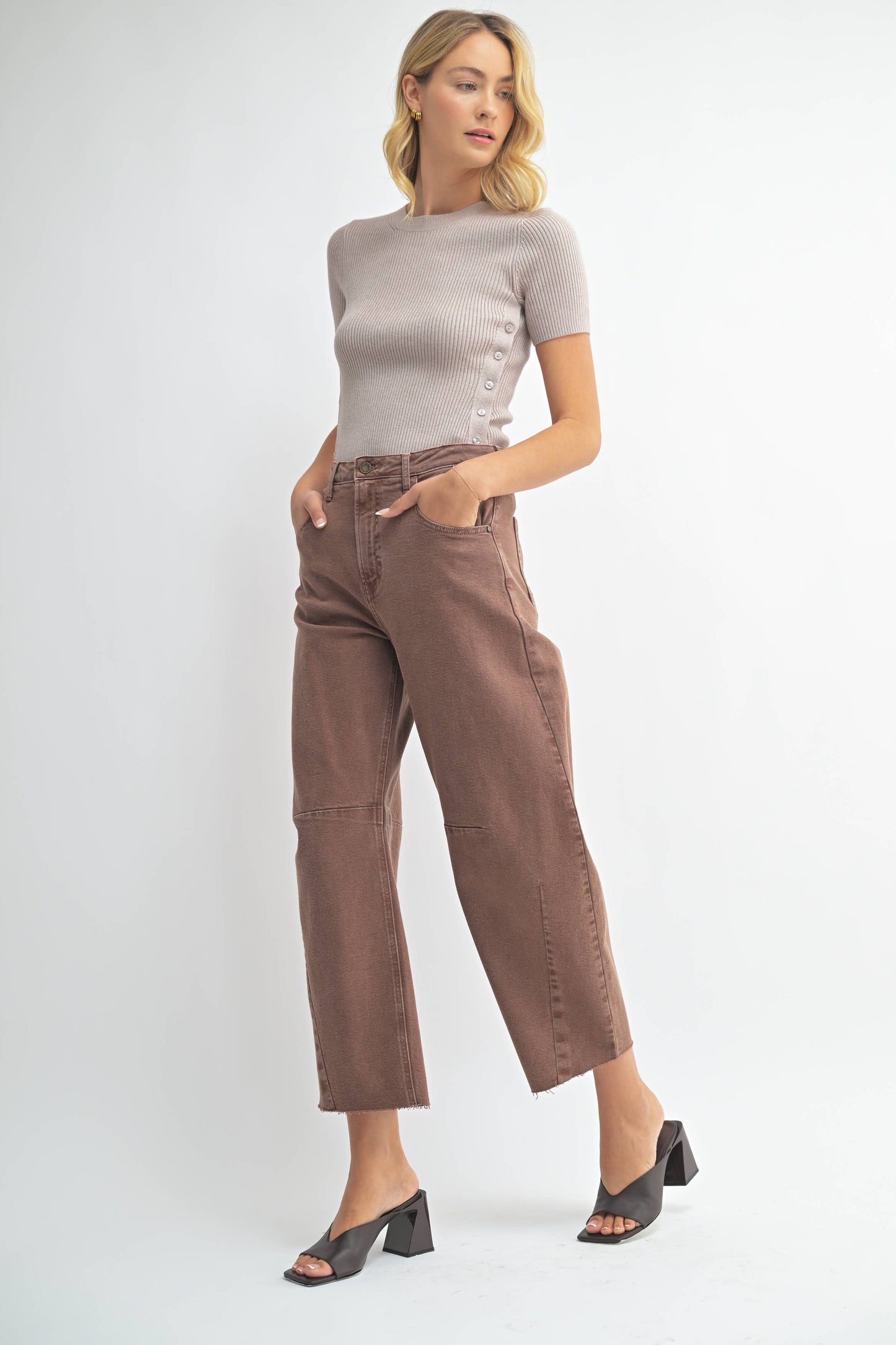 Chic Barrel Denim