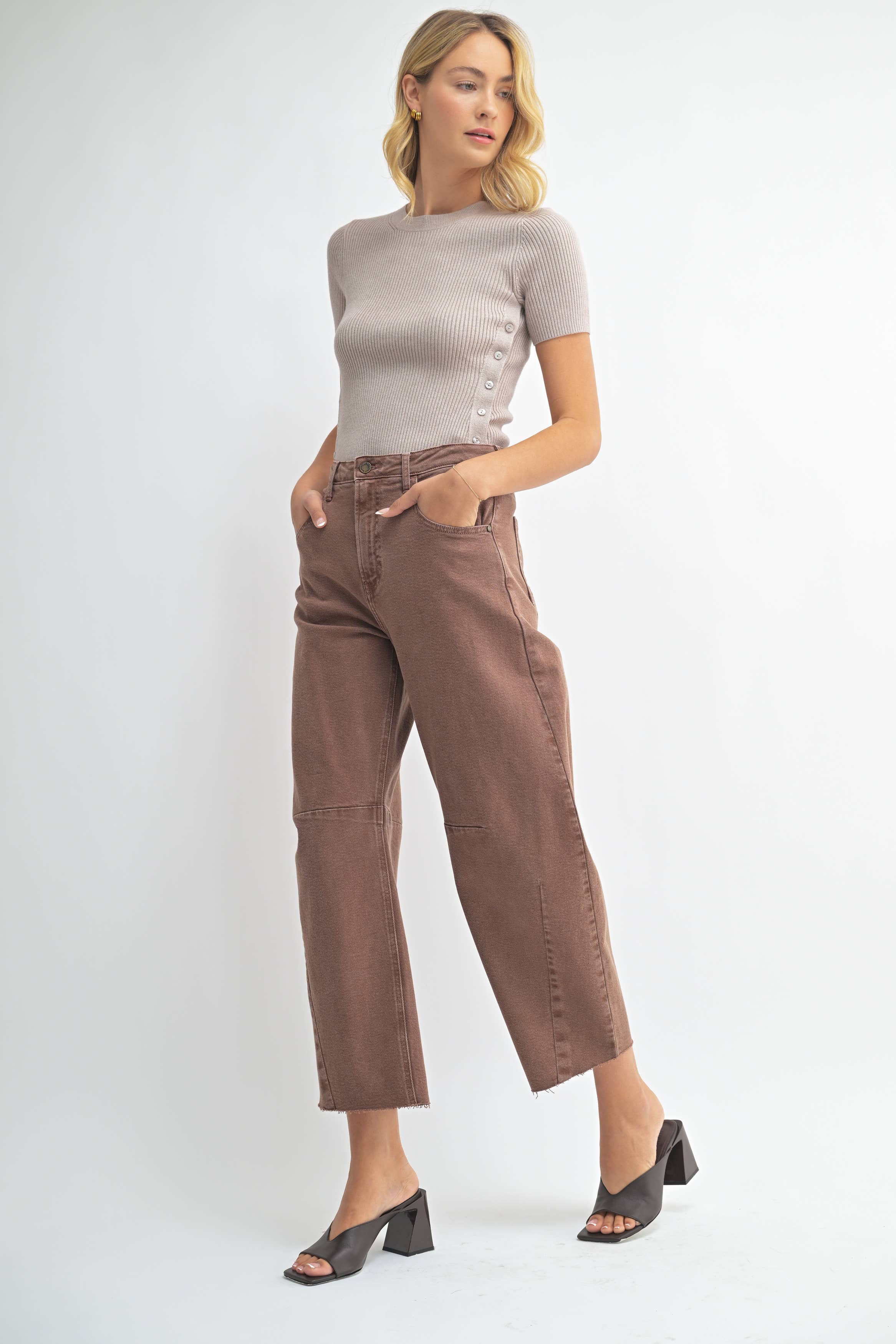 Chic Barrel Denim