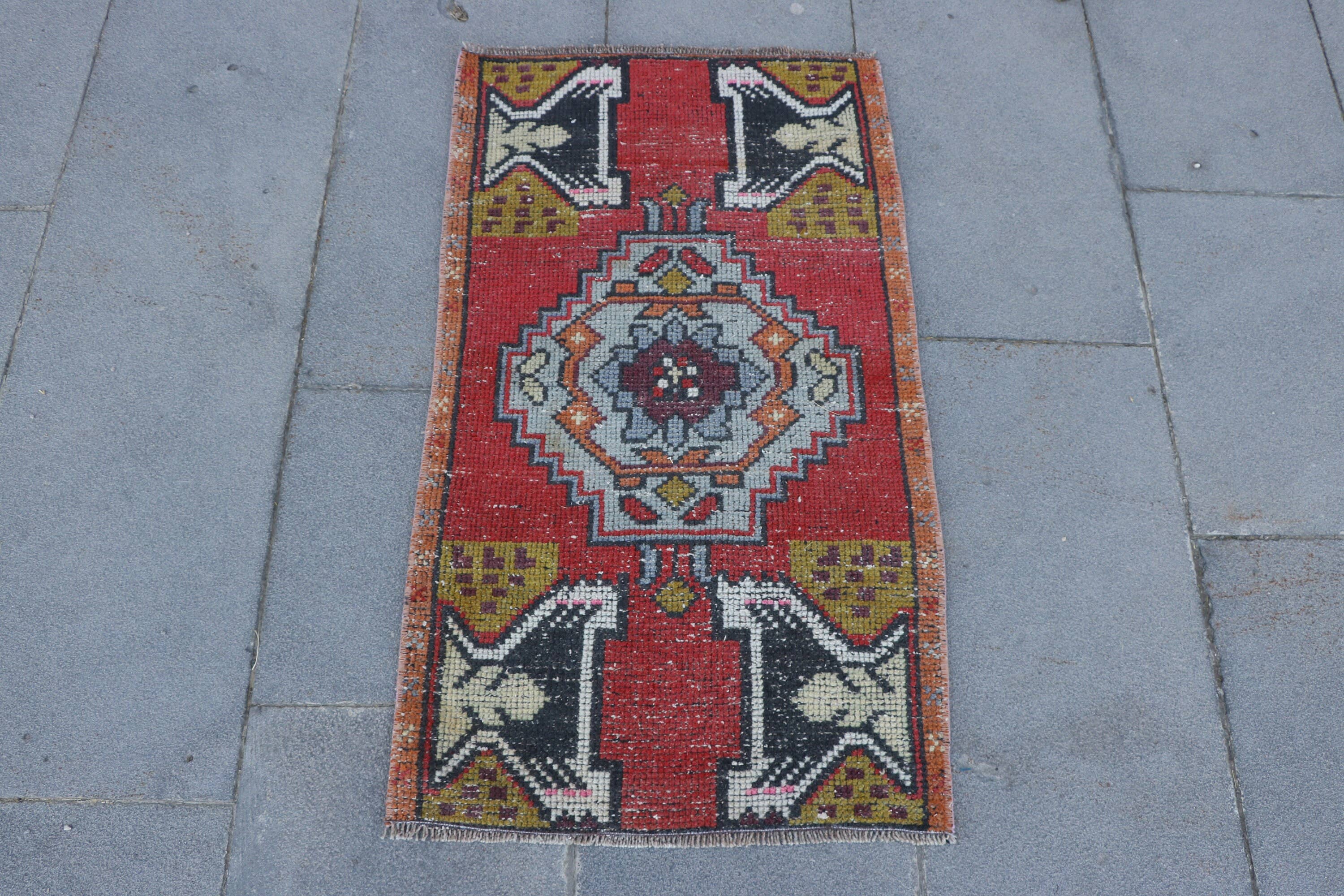 Vintage Turkish Mini Rug