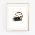 Camera Art Print FRAMED