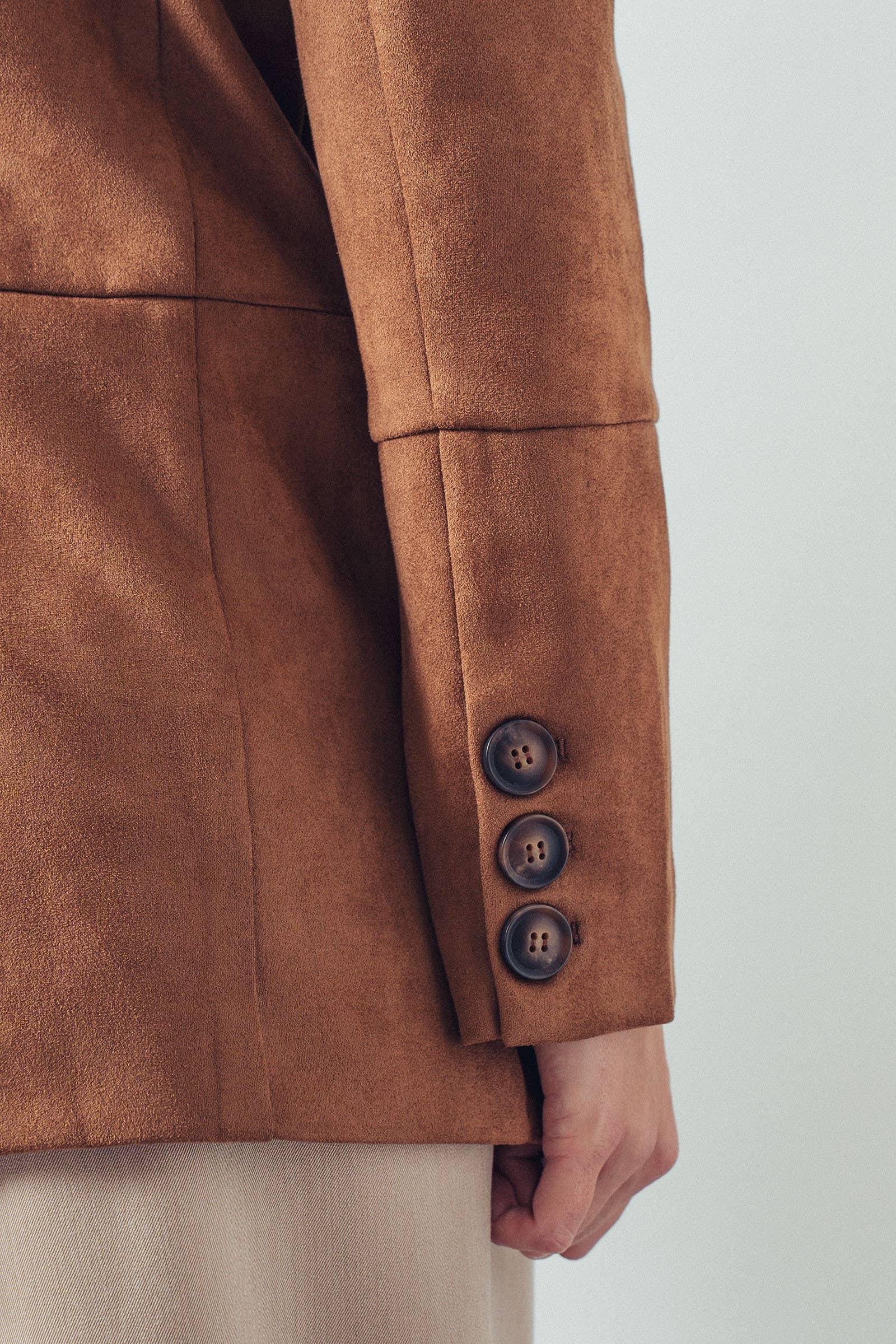 Catherine Suede Blazer