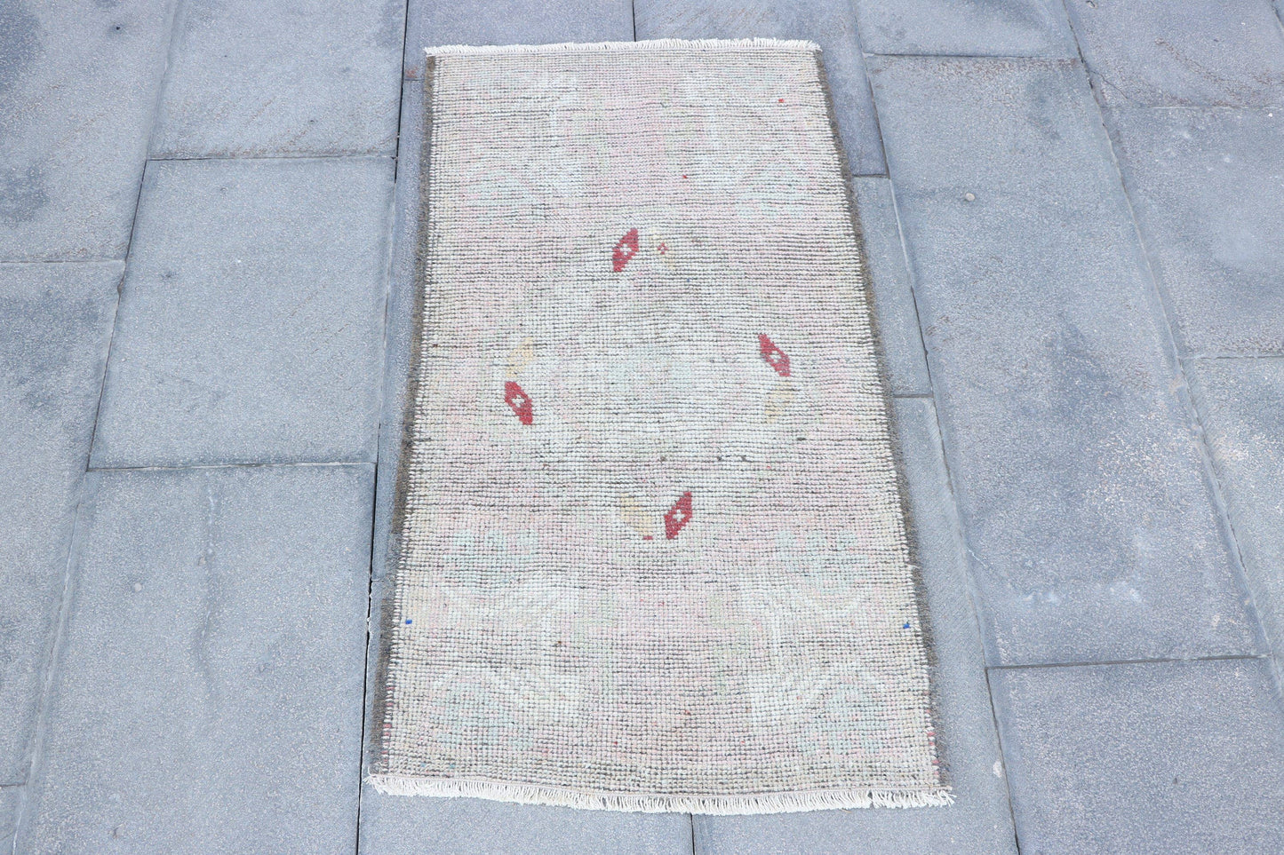 Vintage Turkish Mini Rug