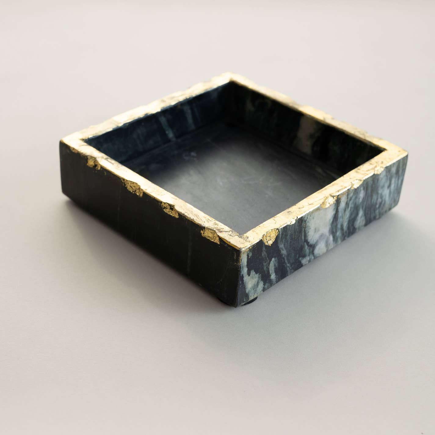 Black Marble Napkin Box