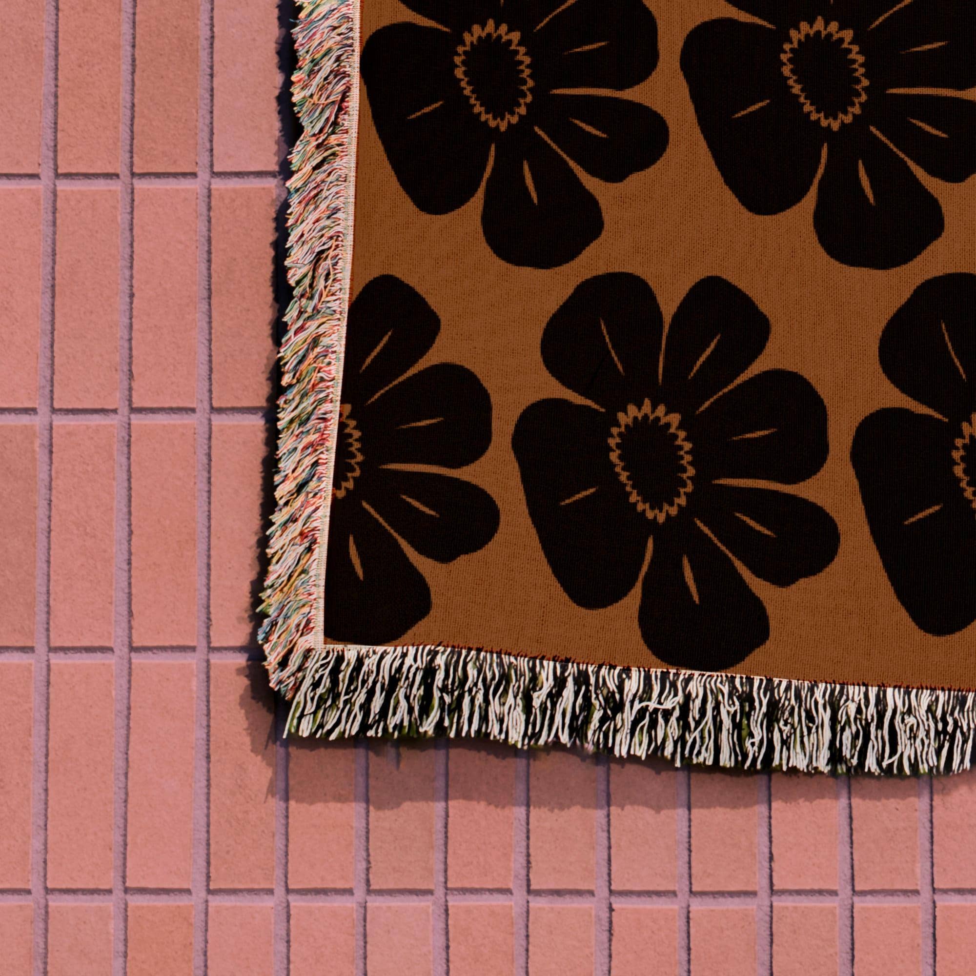Woven Cotton Throw Blanket