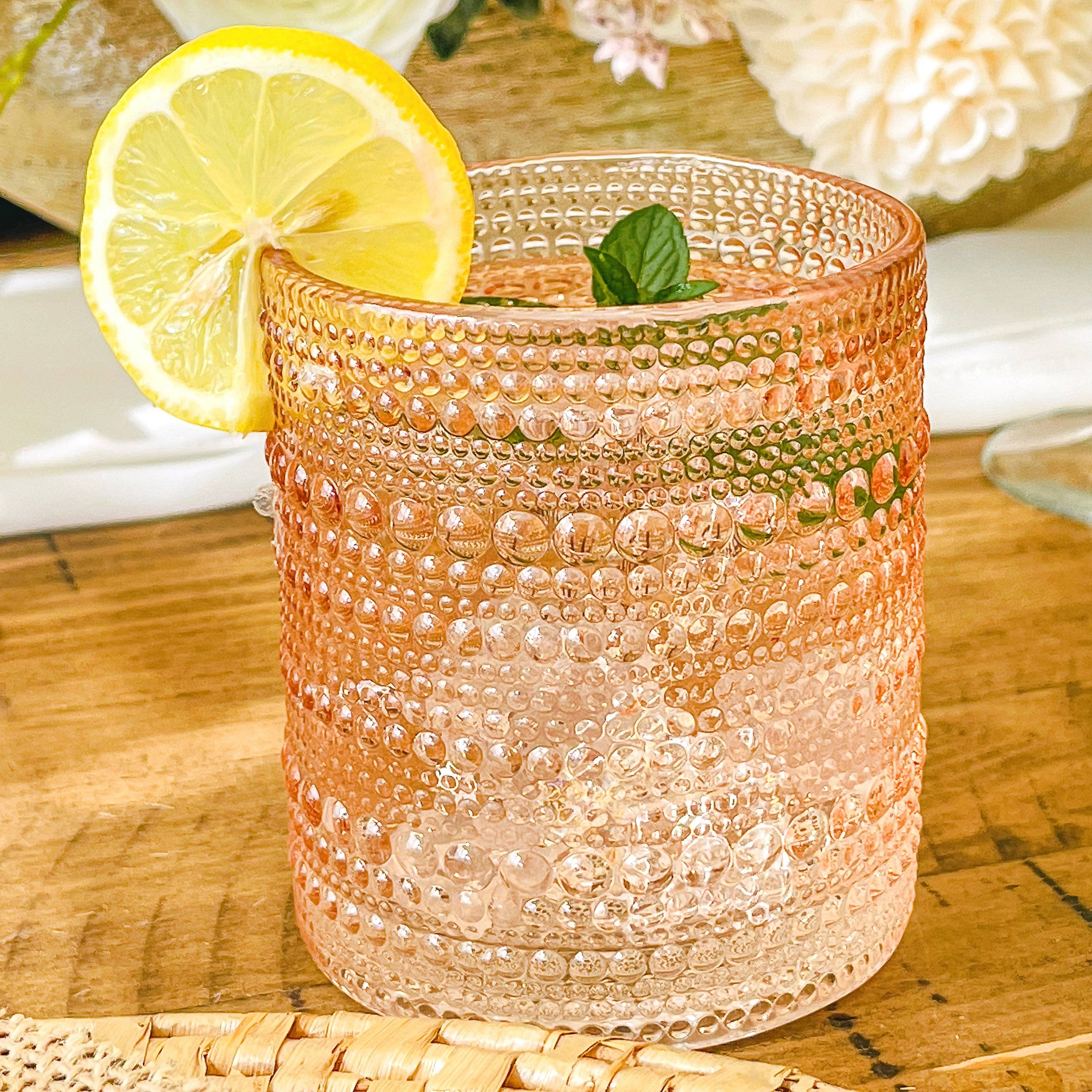 Beaded Drinkware Set
