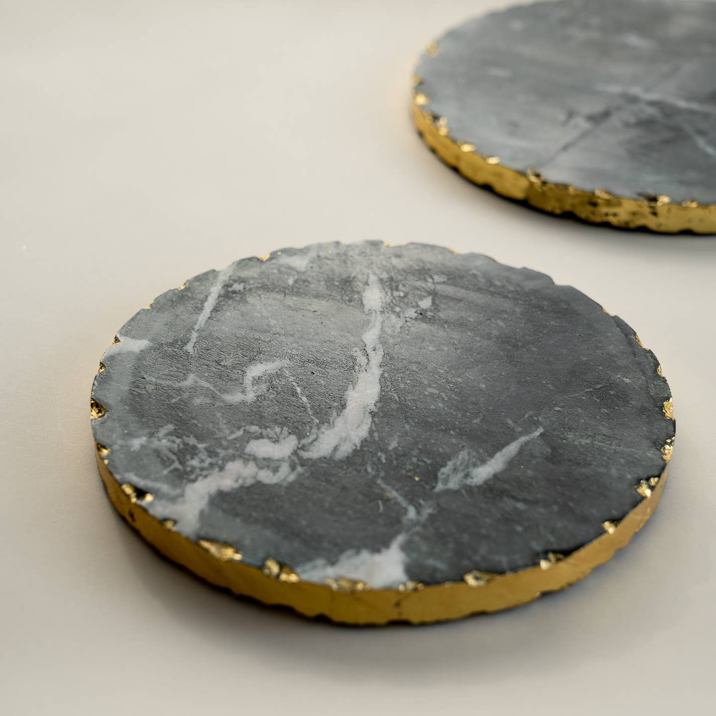Black Marble Coaster