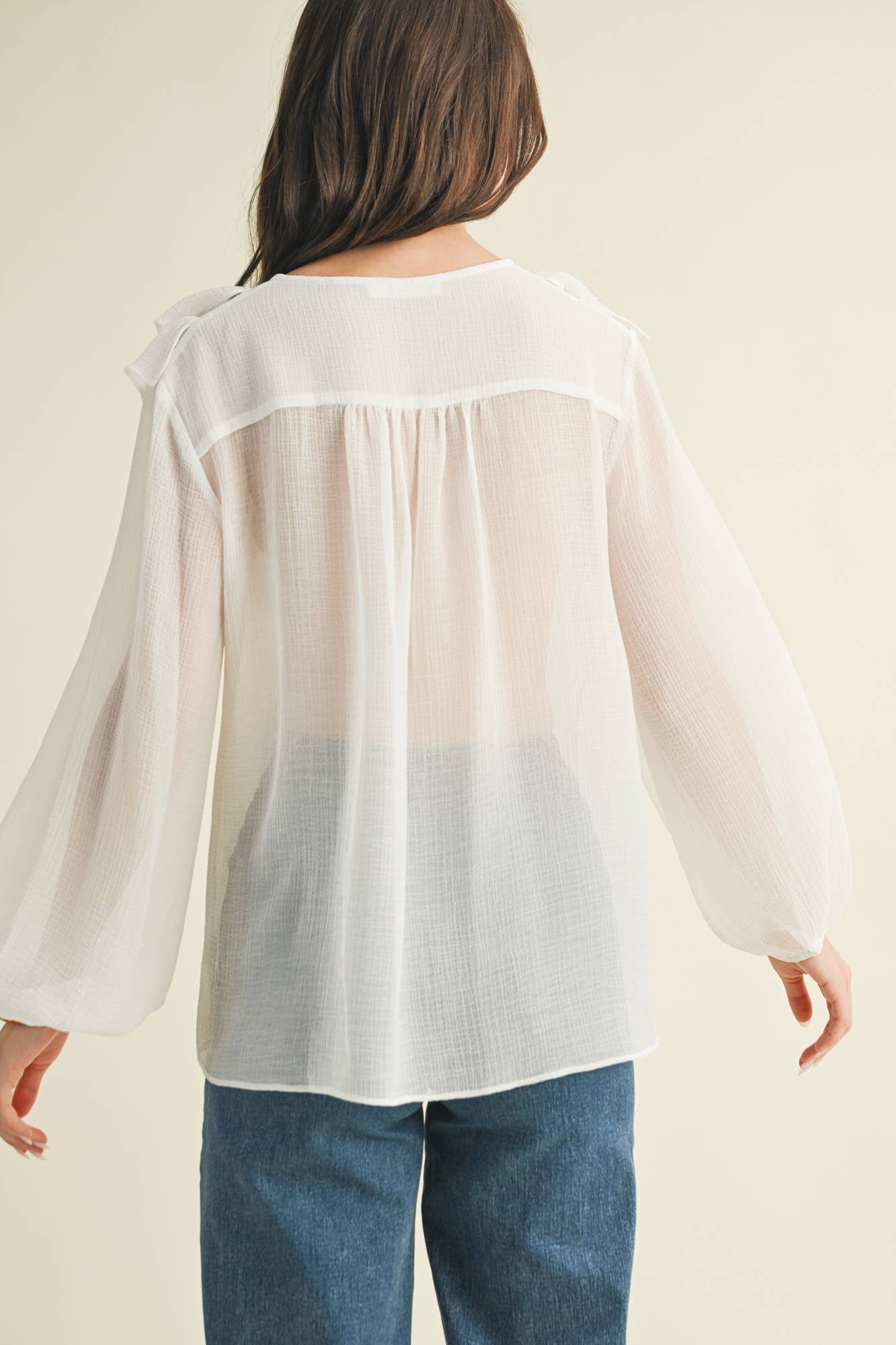Scarlett Ruffle Top
