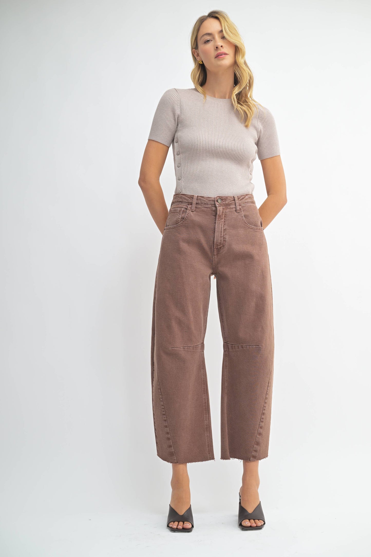 Chic Barrel Denim
