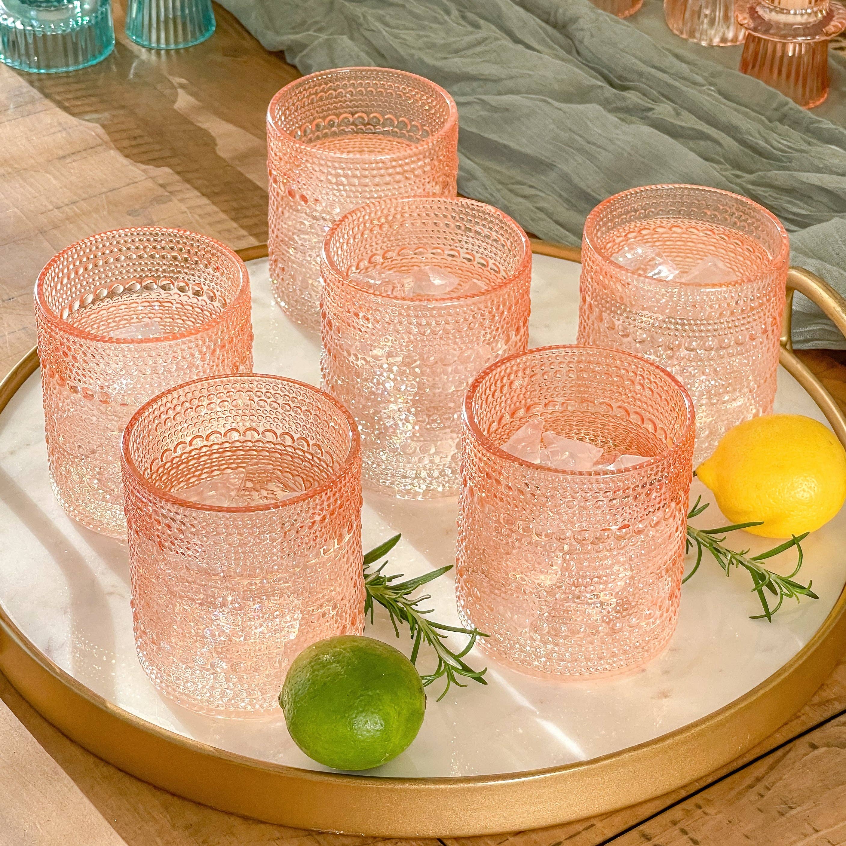 Beaded Drinkware Set