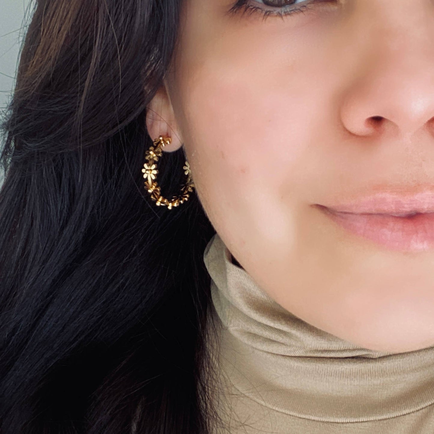 Floral Hoops