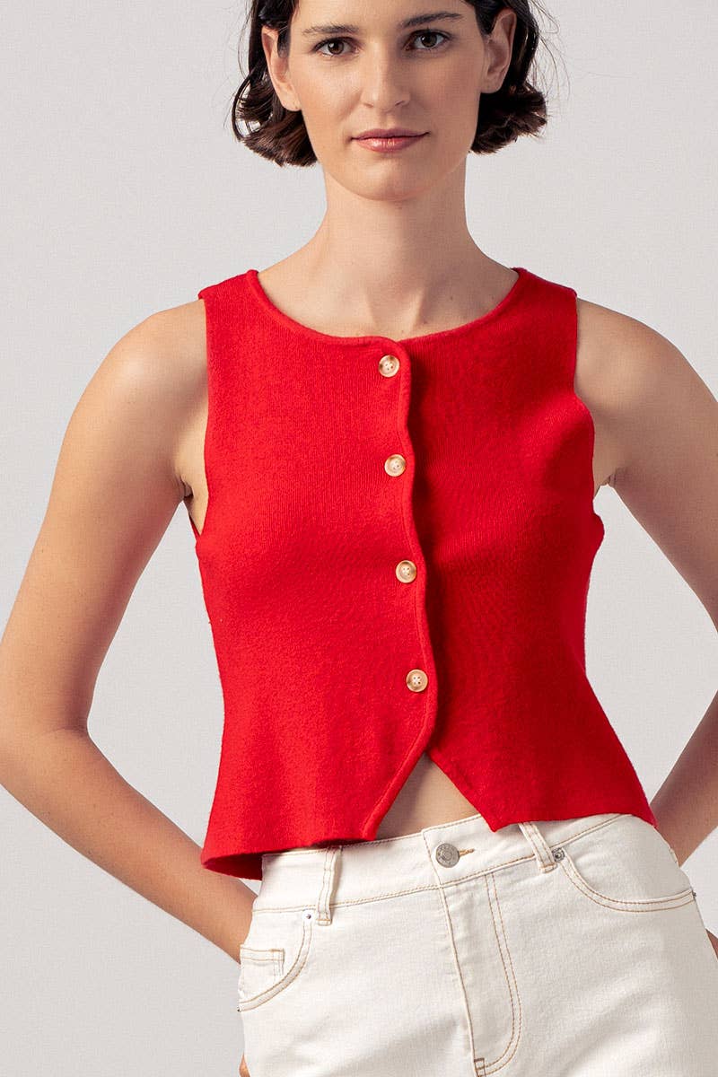 Penelope Crop Vest
