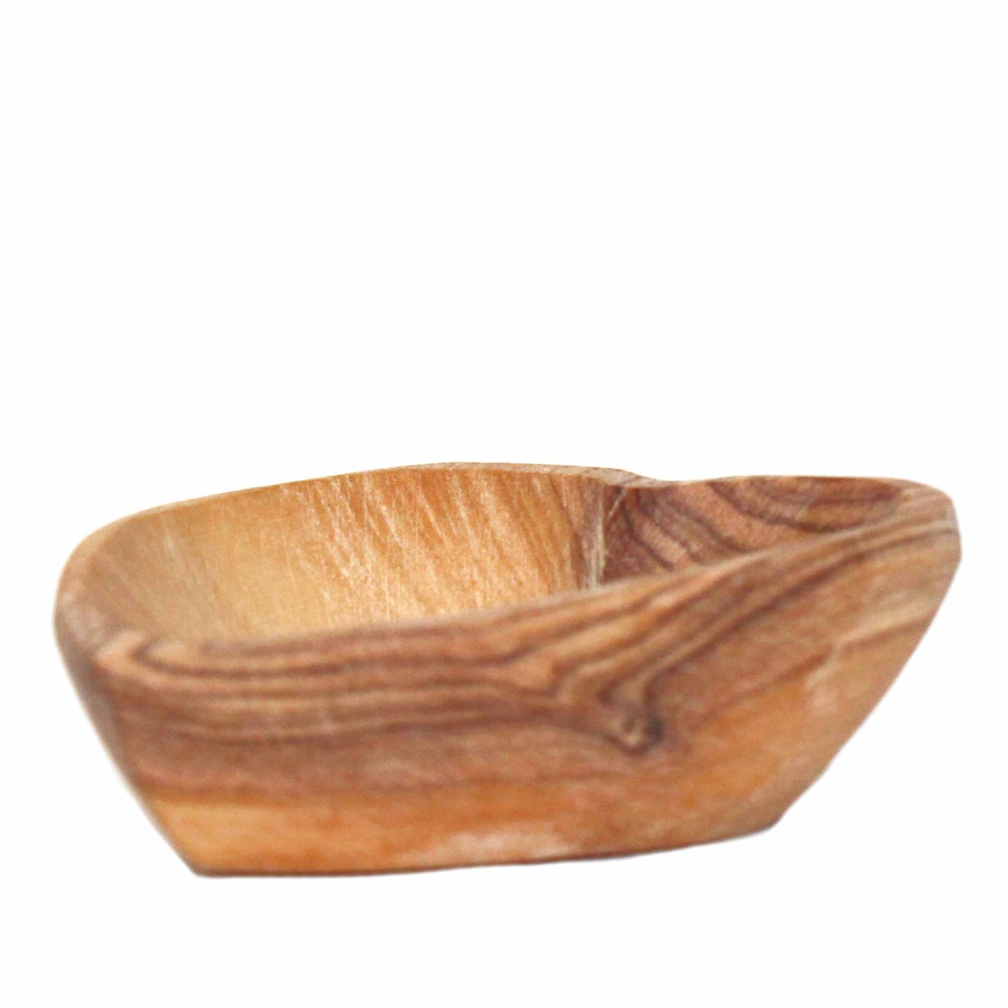 Petite Olive Wood Heart Bowls