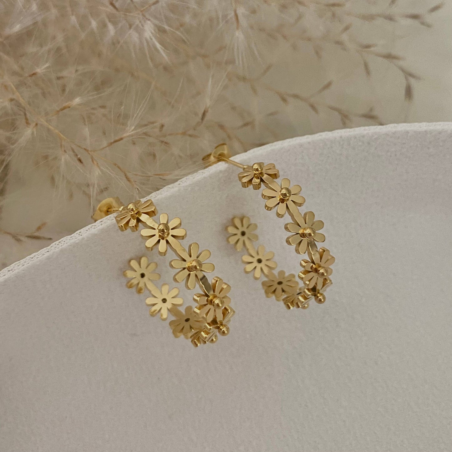 Floral Hoops