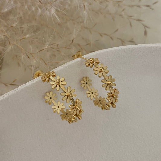 Floral Hoops