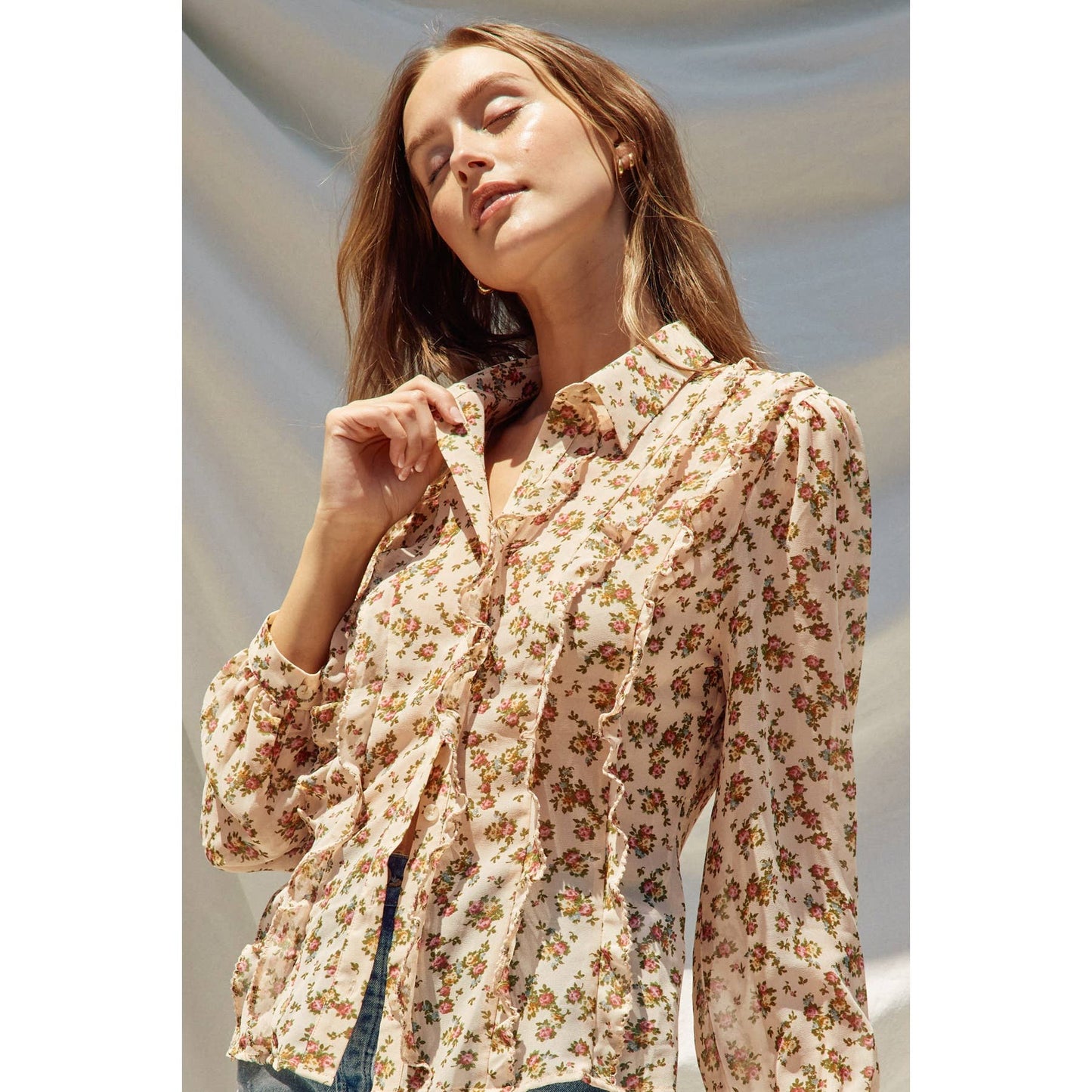 Farah Floral Blouse